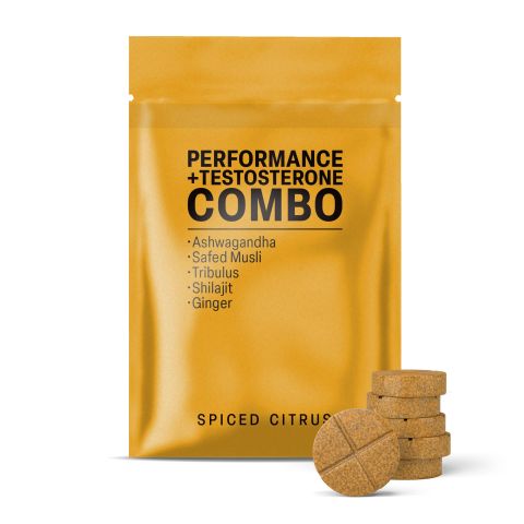 500mg - Performance+Testosterone Combo - Mood Tablets - Thumbnail 2